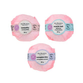 Himalayan Salt Bath Bombs 3 Piece Gift Set  (3 x 80 g) - Displayer of 8